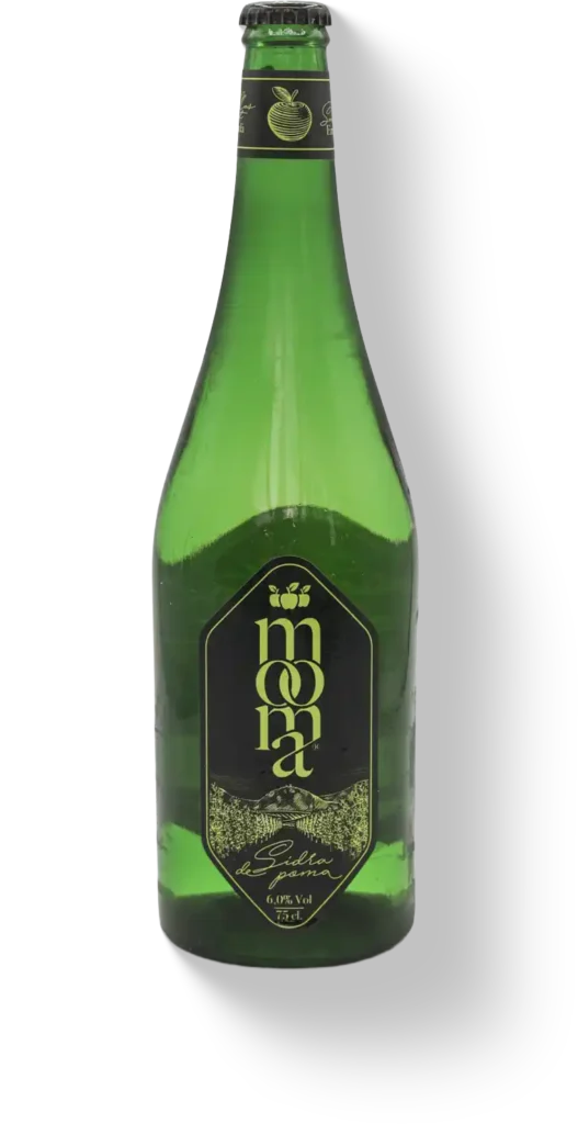 Compra la sidra de poma Mooma elaborada amb pomes de l’Empordà i fermentació natural. Una sidra fresca, equilibrada i amb personalitat pròpia, perfecta per compartir i brindar en qualsevol ocasió.