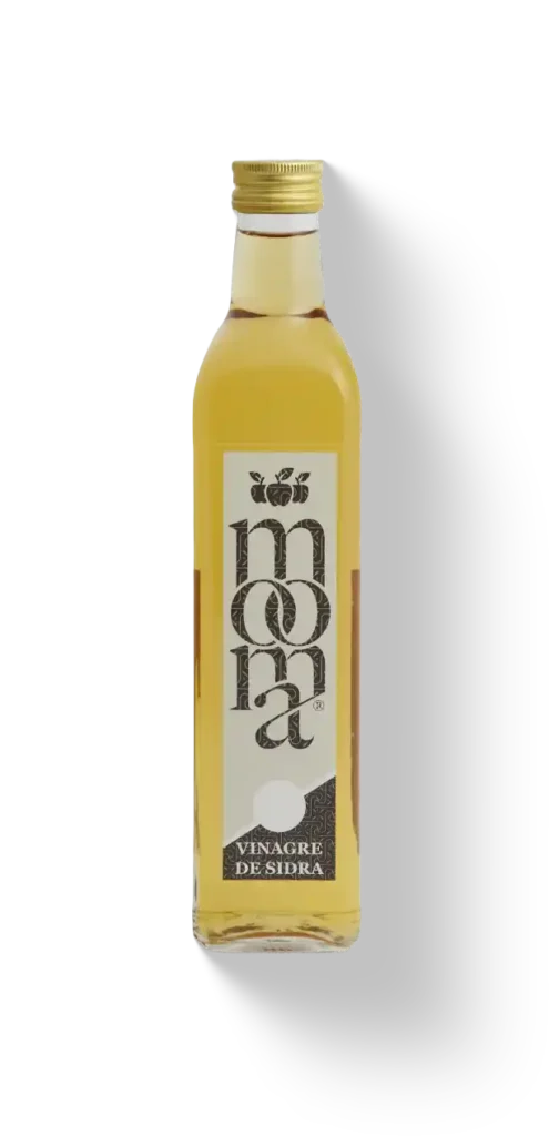 Compra el vinagre de sidra Mooma elaborat artesanalment amb pomes de l’Empordà i aporta un toc natural, fresc i equilibrat a les teves receptes.